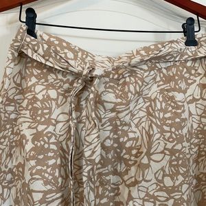 EUC linen skirt
